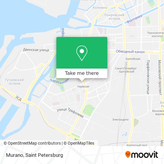 Murano map
