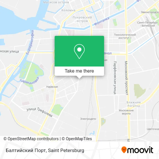 Балтийский Порт map