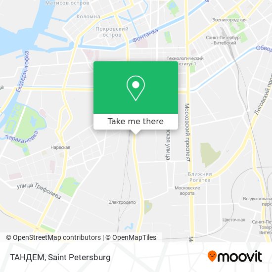 ТАНДЕМ map