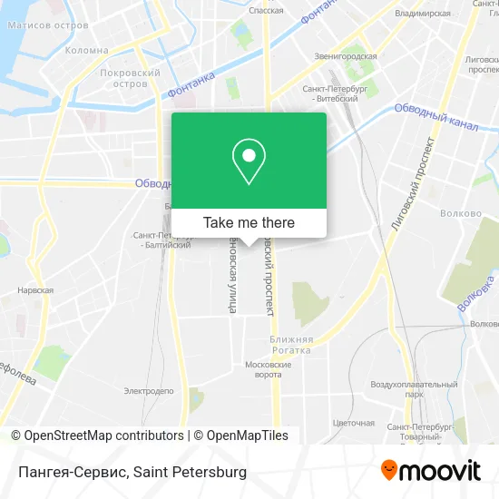 Пангея-Сервис map