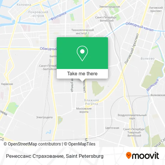 Ренессанс Страхование map