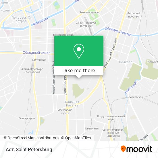 Аст map