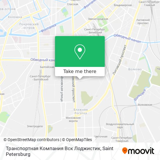 Транспортная Компания Вск Лоджистик map