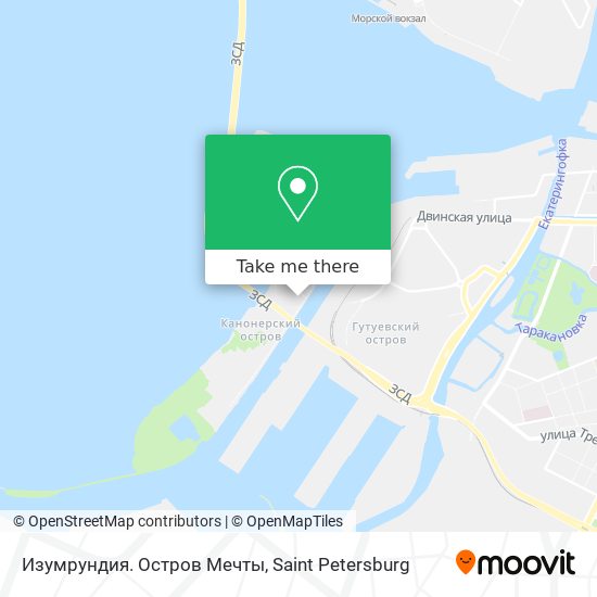 Изумрундия. Остров Мечты map
