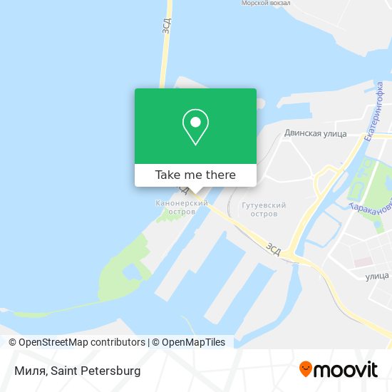 Миля map