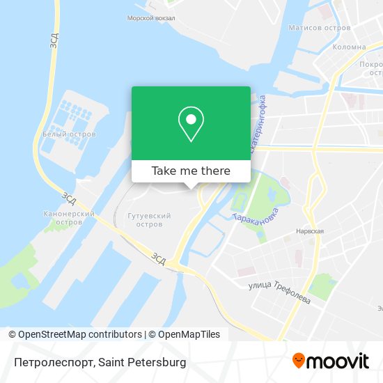 Петролеспорт map