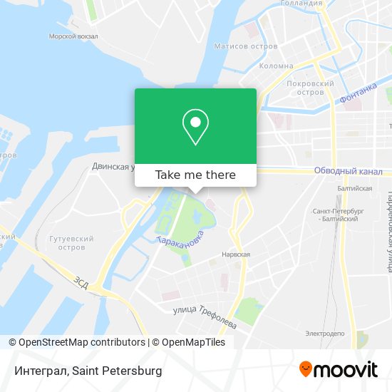 Интеграл map