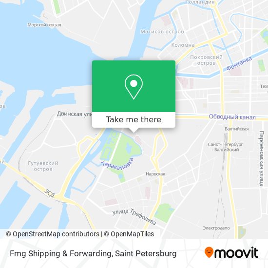 Fmg Shipping & Forwarding map