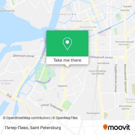 Питер-Пиво map