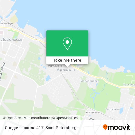 Средняя школа 417 map