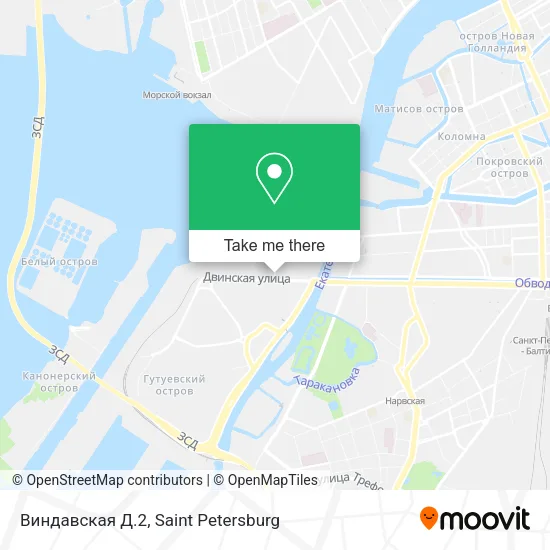 Виндавская Д.2 map