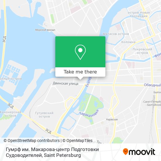 Гумрф им. Макарова-центр Подготовки Судоводителей map
