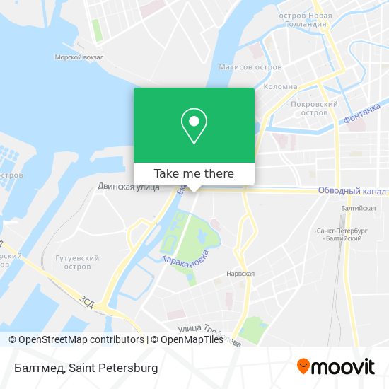 Балтмед map