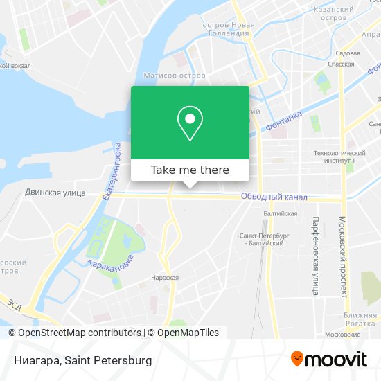 Ниагара map