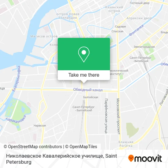 Николаевское Кавалерийское училище map