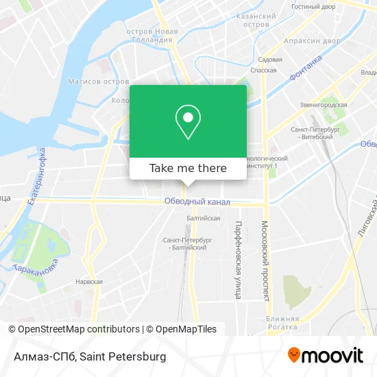 Алмаз-СПб map