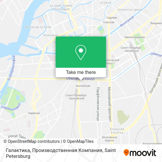 Галактика, Производственная Компания map