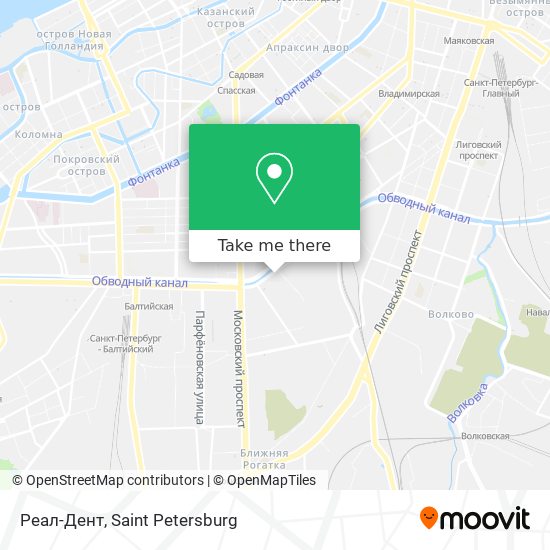 Реал-Дент map