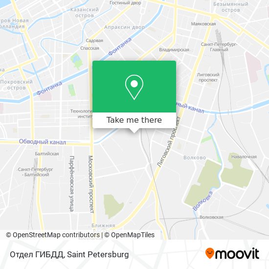 Отдел ГИБДД map