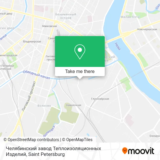 Челябинский завод Теплоизоляционных Изделий map