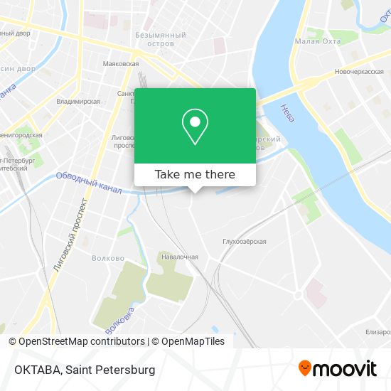 ОКТАВА map