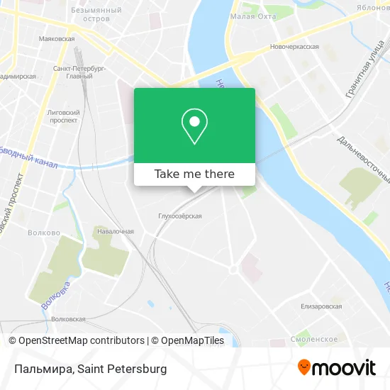 Пальмира map