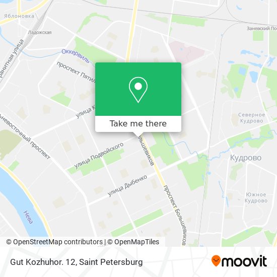 Gut Kozhuhor. 12 map