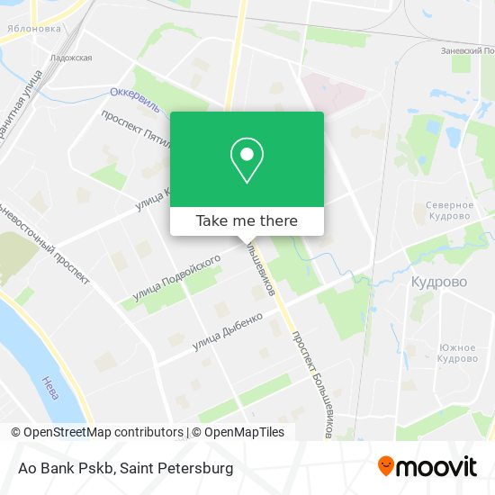 Ao Bank Pskb map
