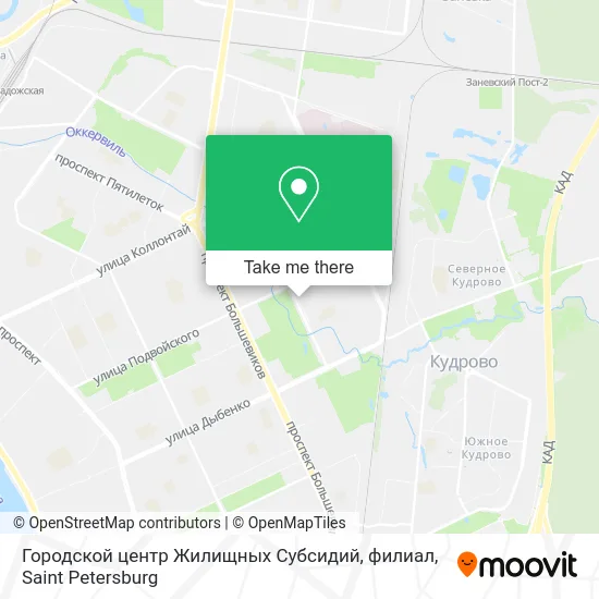 Городской центр Жилищных Субсидий, филиал map