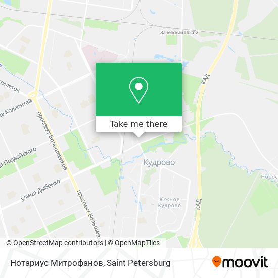 Нотариус Митрофанов map
