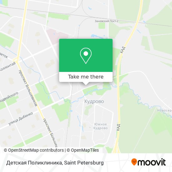 Детская Поликлиника map