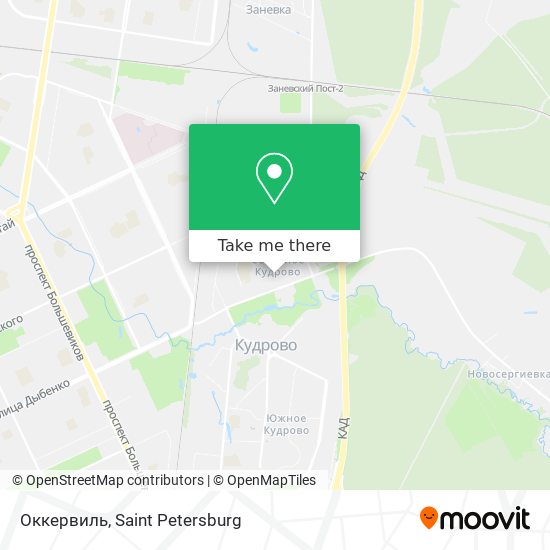 Оккервиль map