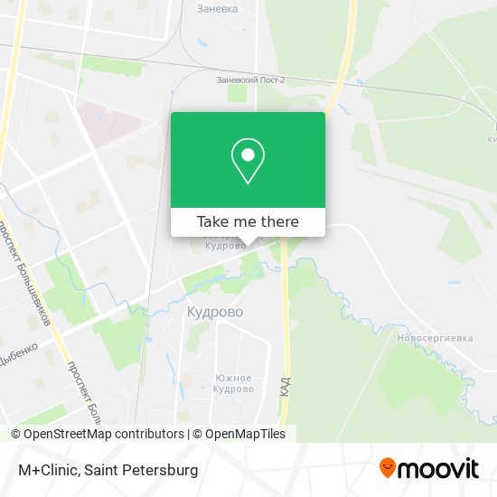 M+Clinic map