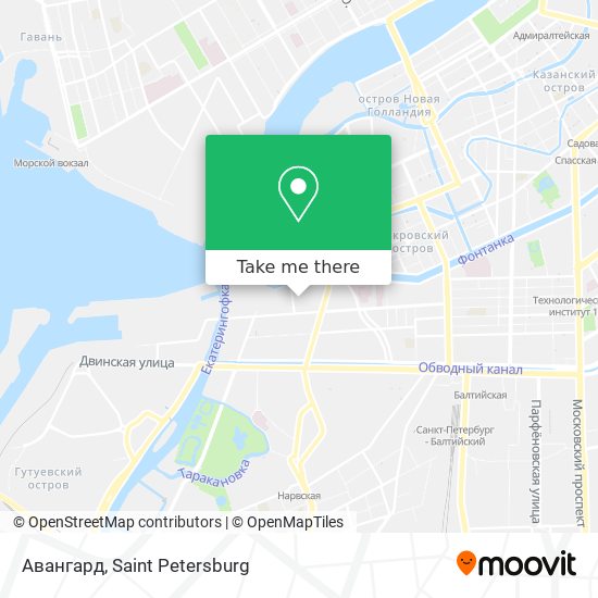 Авангард map