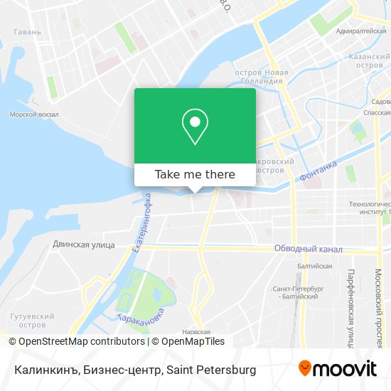 Калинкинъ, Бизнес-центр map