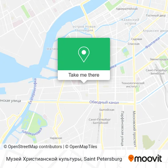 Музей Христианской культуры map