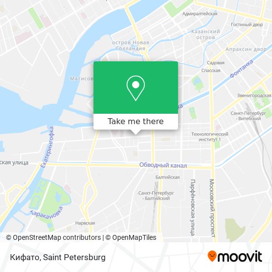 Кифато map