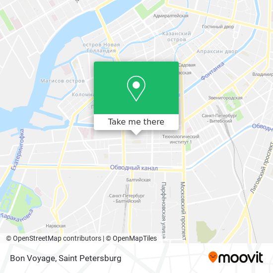 Bon Voyage map