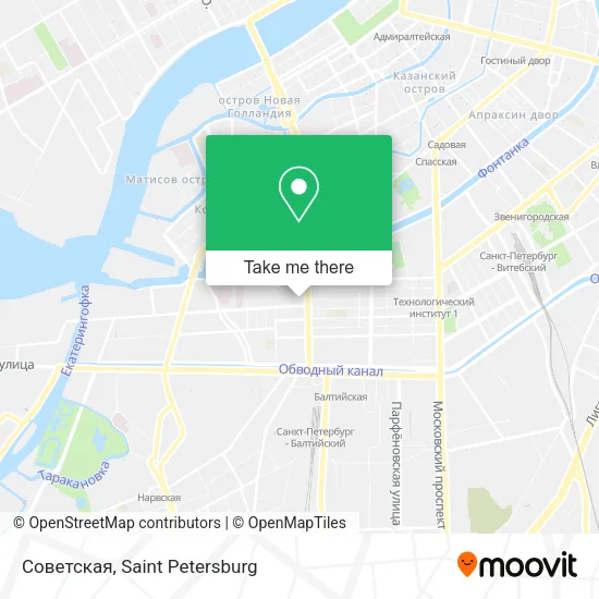 Советская map