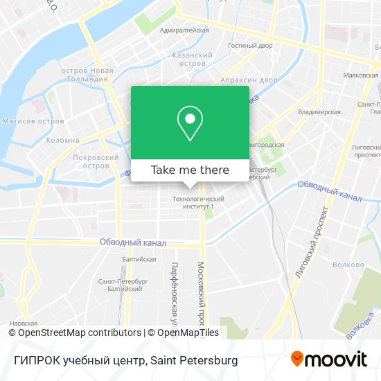 ГИПРОК учебный центр map