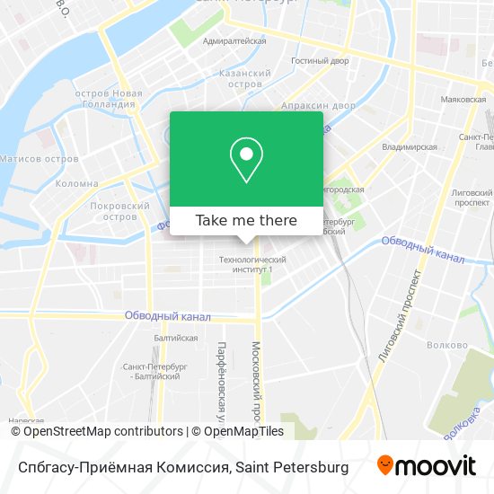 Спбгасу-Приёмная Комиссия map