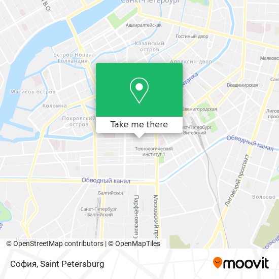 София map
