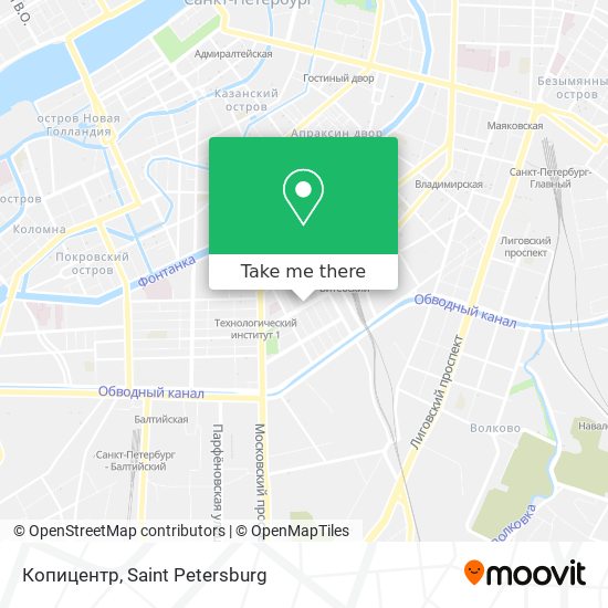 Копицентр map