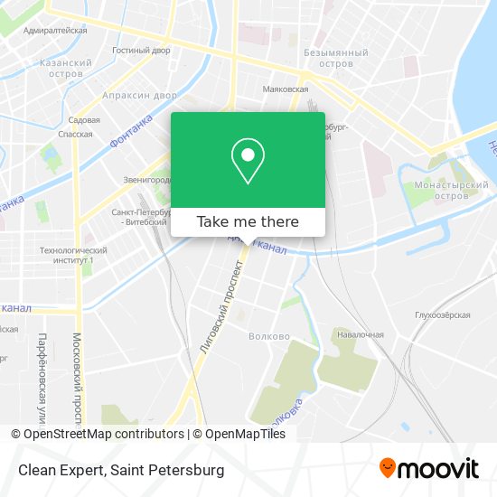 Clean Expert map