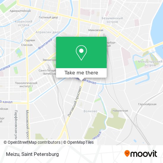 Meizu map