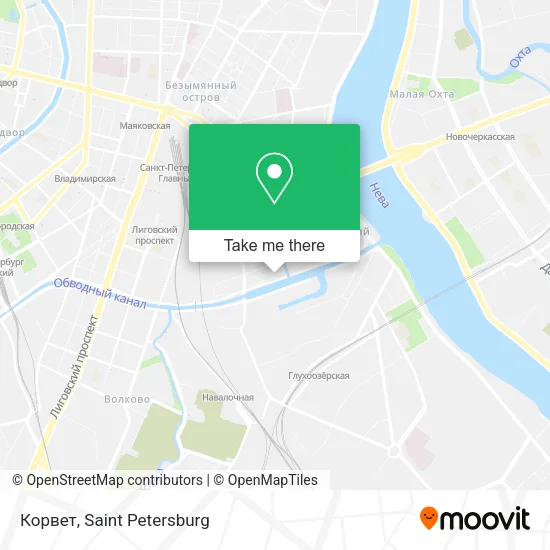 Корвет map