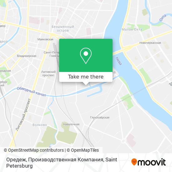 Оредеж, Производственная Компания map