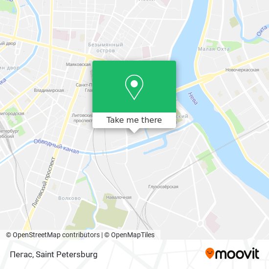 Пегас map