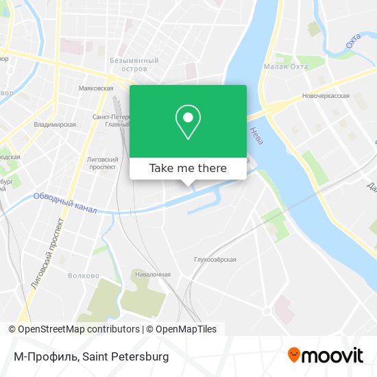 М-Профиль map
