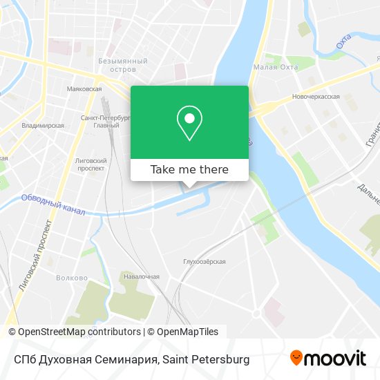 СПб Духовная Семинария map